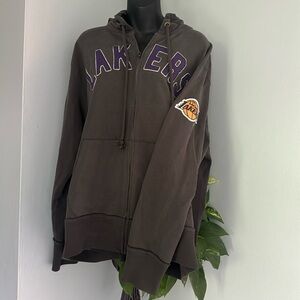 🍍 '47 Brand Los Angeles Lakers Men's Size: Large- Scrimmage Zipped Jacket 🍍LK